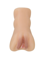 MASTURBADOR VAGINAL REALISTA CAROLINE TPR SILICONA DE LA MARCA CRAZY BULL