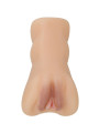 MASTURBADOR VAGINAL REALISTA CAROLINE TPR SILICONA DE LA MARCA CRAZY BULL