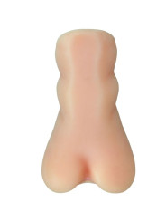 MASTURBADOR VAGINAL REALISTA CAROLINE TPR SILICONA DE LA MARCA CRAZY BULL