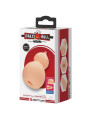 MASTURBADOR CALABASH CON FORMA DE PECHO TEXTURIZADO DE LA MARCA CRAZY BULL