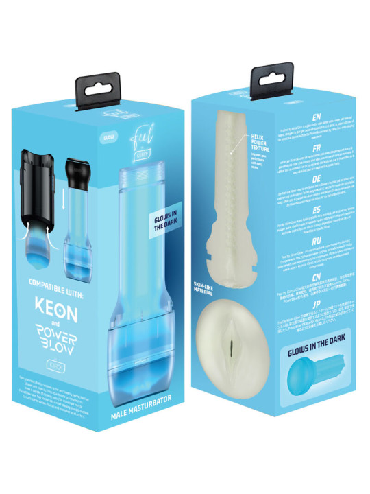 MASTURBADOR GLOW IN THE DARK FEELGLOW KIIROO DE LA MARCA KIIROO