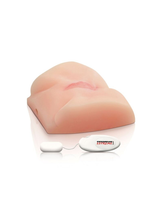 MASTURBADOR REALISTA ANO Y VAGINA CON VIBRADOR DE LA MARCA EXTREME TOYZ