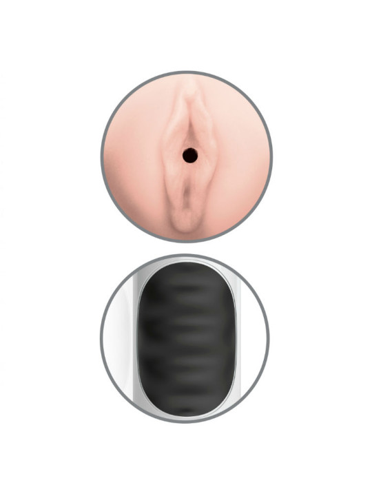 MASTURBADOR VIBRADOR REALISTA PIPEDREAM MEGA GRIP DE LA MARCA EXTREME TOYZ