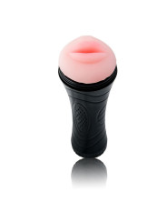 MASTURBADOR BOCA VIBRADOR 7 MODOS PURE SKIN DE LA MARCA BAILE FOR HIM