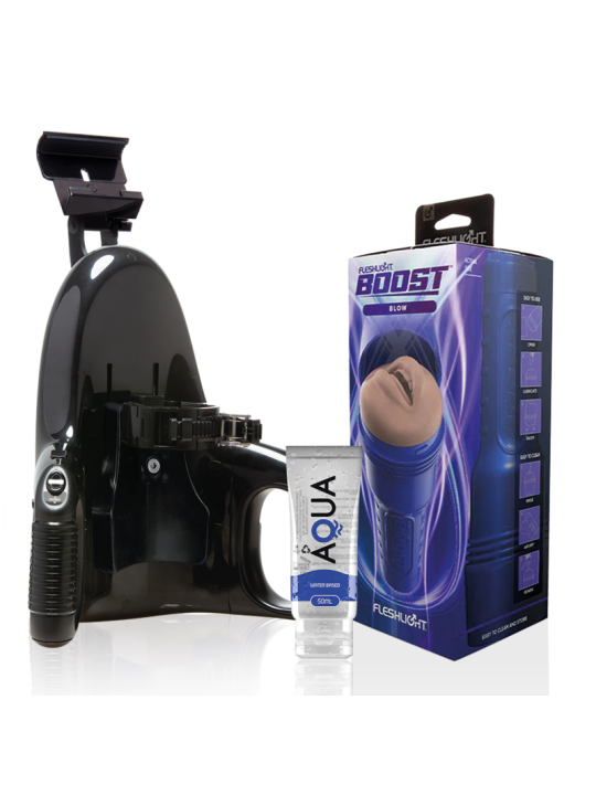 PACK FLESHLIGHT BLOW LM + UNIVERSAL LAUNCH + LUBRICANTE DE LA MARCA FLESHLIGHT BOOST