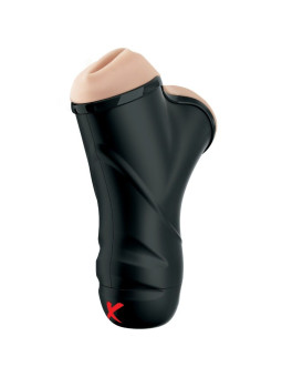 MASTURBADOR MASCULINO DOBLE FANTA FLESH VIBRACIÓN DE LA MARCA PDX ELITE
