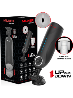 MILKER STROKER CON FUNCIÓN UP AND DOWN Y SONIDO DE LA MARCA JAMYJOB