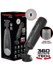 MASTURBADOR TORNADO 360 ROTACIÓN Y VIBRACIÓN INTENSAS DE LA MARCA JAMYJOB