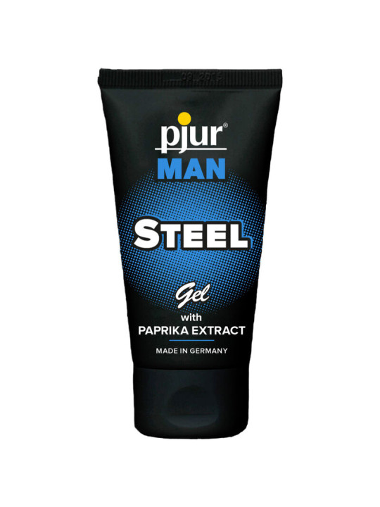 GEL ESTIMULANTE MAN STEEL 50 ML - PIEL MASCULINA DE LA MARCA PJUR