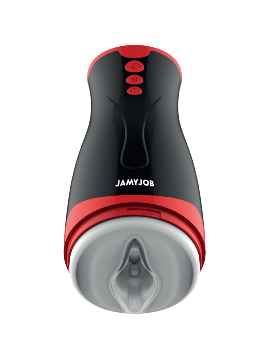 MASTURBADOR VIBRADOR JANGO CON 5 MODOS Y PRESIÓN AJUSTABLE DE LA MARCA JAMYJOB