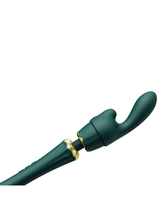 VARITA MASAJEADORA KYRO WAND VERDE CON VIBRACIONES POTENTES DE LA MARCA ZALO