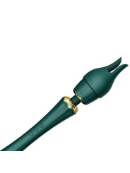 VARITA MASAJEADORA KYRO WAND VERDE CON VIBRACIONES POTENTES DE LA MARCA ZALO