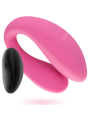 VIBRADOR DOBLE LAUREN CON CONTROL REMOTO PARA PAREJAS DE LA MARCA MORESSA