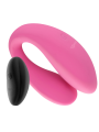 VIBRADOR DOBLE LAUREN CON CONTROL REMOTO PARA PAREJAS DE LA MARCA MORESSA