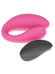 VIBRADOR DOBLE LAUREN CON CONTROL REMOTO PARA PAREJAS DE LA MARCA MORESSA