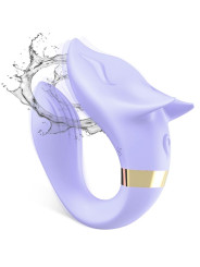 VIBRADOR PAREJAS FOX CONTROL REMOTO SILICONA PREMIUM DE LA MARCA ARMONY FOR COUPLES