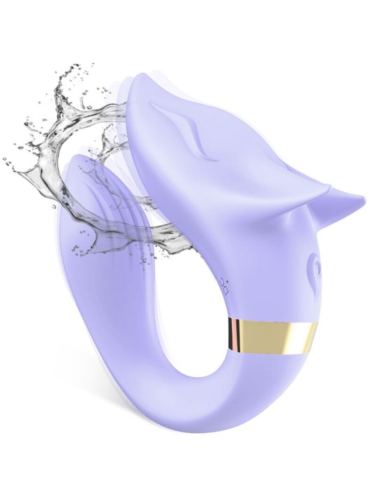 VIBRADOR PAREJAS FOX CONTROL REMOTO SILICONA PREMIUM DE LA MARCA ARMONY FOR COUPLES