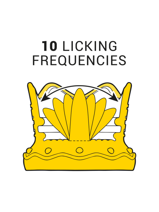 ESTIMULADOR CLITORIS 10 MODOS SUCCIÓN Y LICKING - ROJO DE LA MARCA INTENSE FUN
