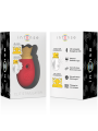 ESTIMULADOR CLITORIS 10 MODOS SUCCIÓN Y LICKING - ROJO DE LA MARCA INTENSE FUN
