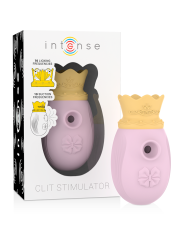 ESTIMULADOR CLITORIS 10 MODOS SUCCIÓN Y LICKING ROSA DE LA MARCA INTENSE FUN