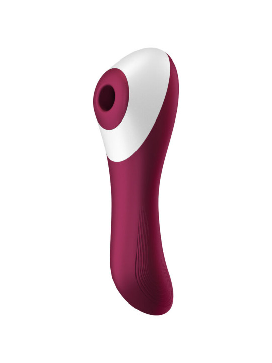 SATISFYER DUAL CRUSH VIBRADOR Y ESTIMULADOR DE CLÍTORIS Y PUNTO G DE LA MARCA SATISFYER AIR PULSE