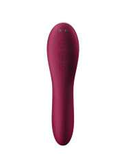 SATISFYER DUAL CRUSH VIBRADOR Y ESTIMULADOR DE CLÍTORIS Y PUNTO G DE LA MARCA SATISFYER AIR PULSE