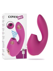 VIBRADOR CLITORAL Y G-SPOT CON SUCCIÓN POTENTE DE LA MARCA COVERME