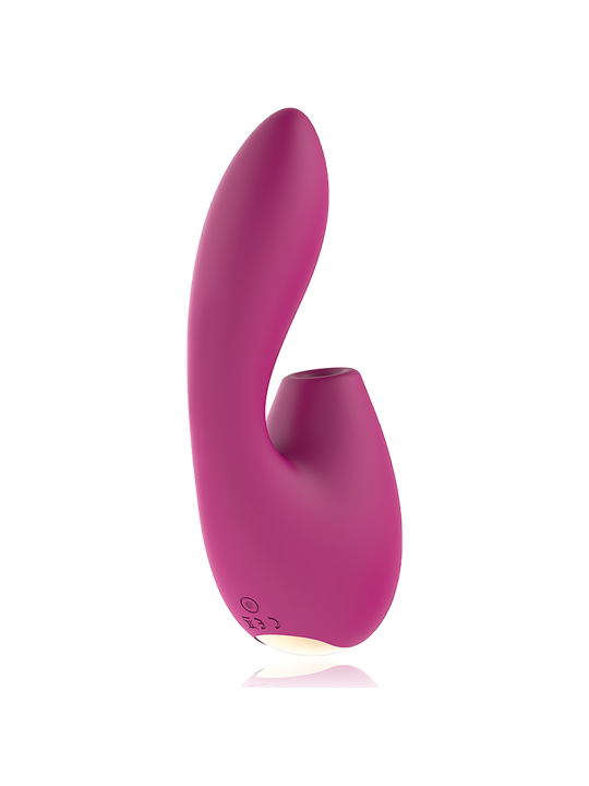 VIBRADOR CLITORAL Y G-SPOT CON SUCCIÓN POTENTE DE LA MARCA COVERME