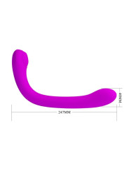 VIBRADOR Y SUCCIONADOR DE CLÍTORIS ALEX 12 MODOS DE LA MARCA PRETTY LOVE
