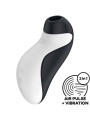 ORCA VIBRADOR Y SUCCIONADOR CLITORIS RECARGABLE DE LA MARCA SATISFYER AIR PULSE