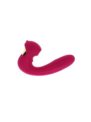 VIBRADOR DUAL CELESTIAL LOVE PARA PAREJAS FUCSIA DE LA MARCA XOCOON