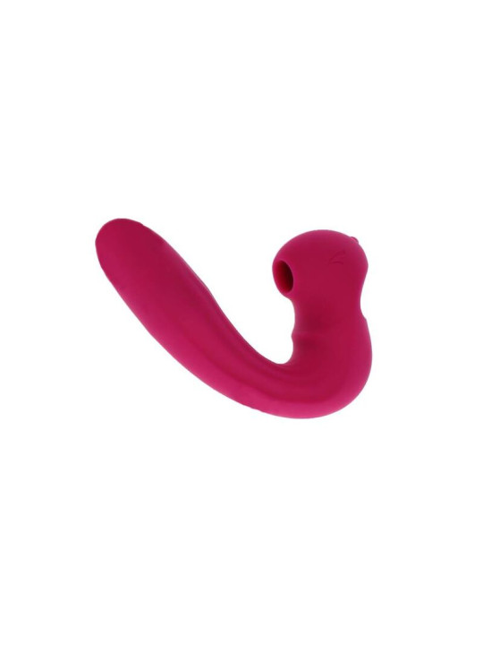 VIBRADOR DUAL CELESTIAL LOVE PARA PAREJAS FUCSIA DE LA MARCA XOCOON