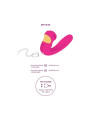 VIBRADOR DUAL CELESTIAL LOVE PARA PAREJAS FUCSIA DE LA MARCA XOCOON