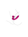 VIBRADOR DUAL CELESTIAL LOVE PARA PAREJAS FUCSIA DE LA MARCA XOCOON