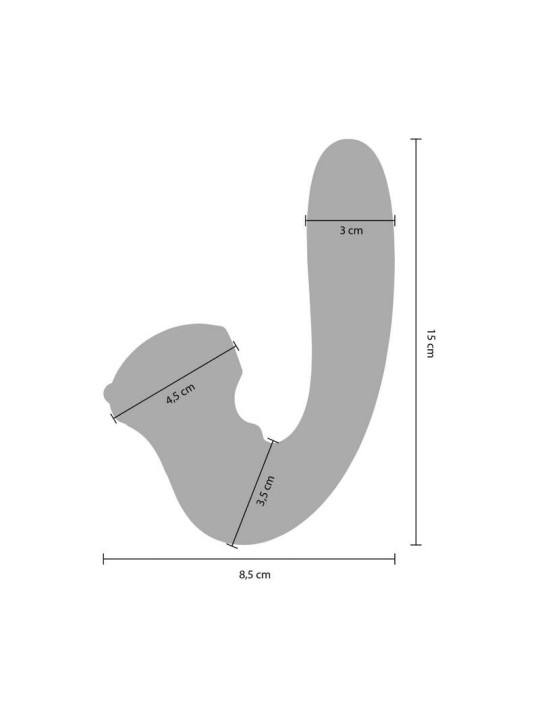 VIBRADOR DUAL CELESTIAL LOVE PARA PAREJAS FUCSIA DE LA MARCA XOCOON