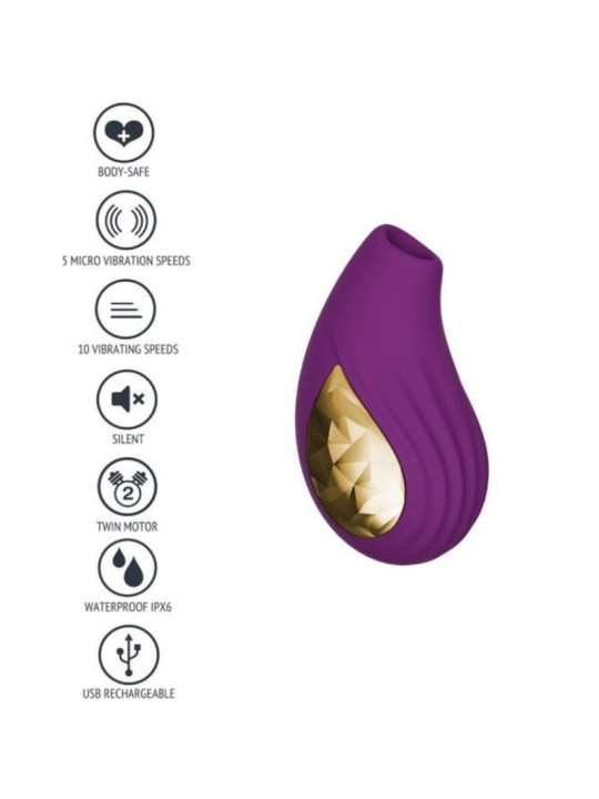 ESTIMULADOR CLITORIS DIVINE LOVE VIBRACIÓN DUAL DE LA MARCA XOCOON
