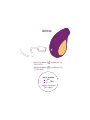 ESTIMULADOR CLITORIS DIVINE LOVE VIBRACIÓN DUAL DE LA MARCA XOCOON