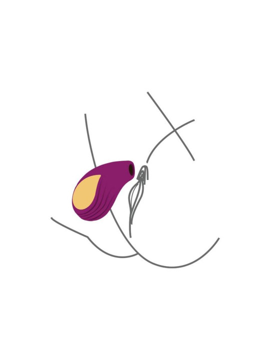 ESTIMULADOR CLITORIS DIVINE LOVE VIBRACIÓN DUAL DE LA MARCA XOCOON