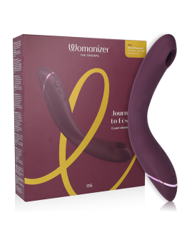 VIBRADOR WOMANIZER OG G-SPOT ESTIMULACIÓN DUAL DE LA MARCA WOMANIZER