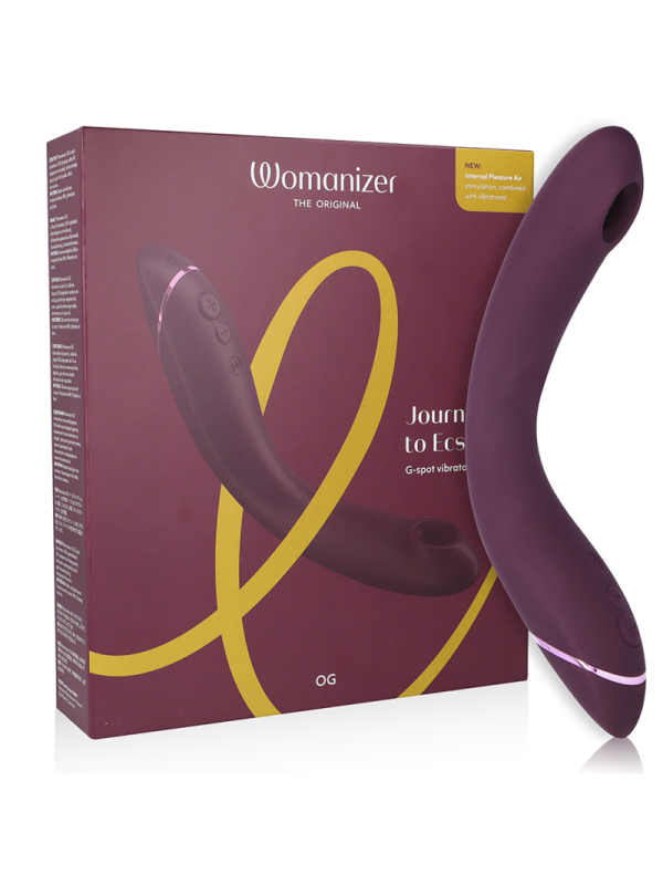 VIBRADOR WOMANIZER OG G-SPOT ESTIMULACIÓN DUAL DE LA MARCA WOMANIZER