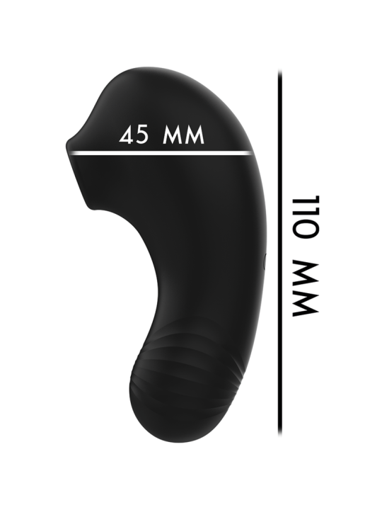 SHUSHU PRO POCKET ESTIMULADOR CLITORIS 2 POTENTES MOTORES AZABACHE DE LA MARCA RITHUAL