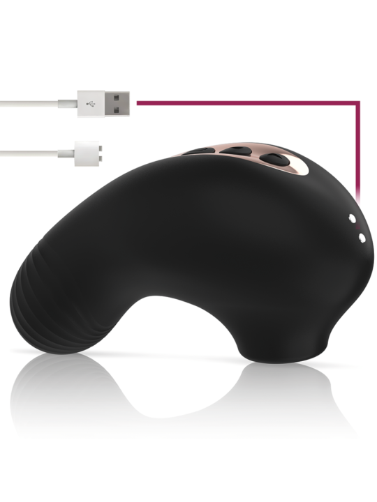 SHUSHU PRO POCKET ESTIMULADOR CLITORIS 2 POTENTES MOTORES AZABACHE DE LA MARCA RITHUAL