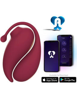SUCCIONADOR CLITORIS + HUEVO VIBRADOR APP CONTROL REMOTO DE LA MARCA ADRIEN LASTIC