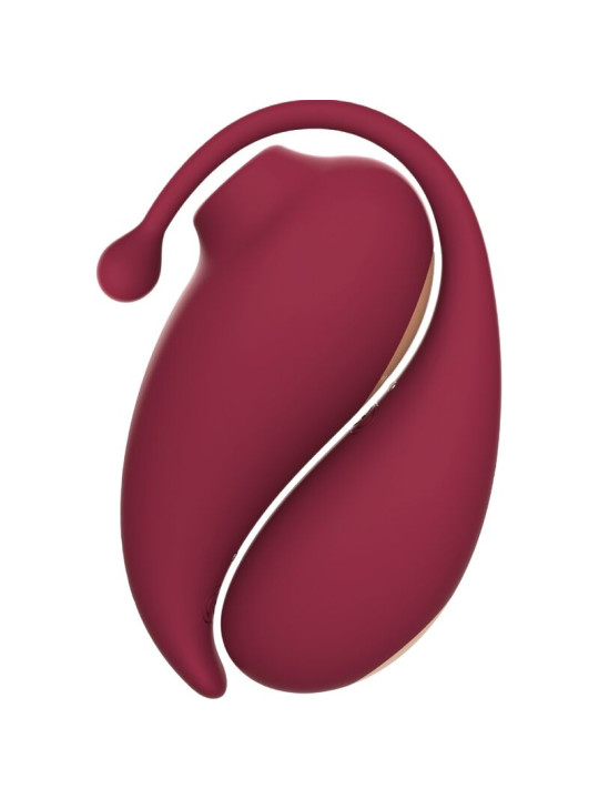 SUCCIONADOR CLITORIS + HUEVO VIBRADOR APP CONTROL REMOTO DE LA MARCA ADRIEN LASTIC