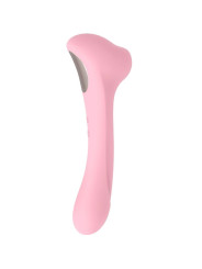 VIBRADOR Y SUCCIONADOR CLITORIS DAISY 10 MODOS ROSA DE LA MARCA FEMINTIMATE