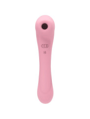 VIBRADOR Y SUCCIONADOR CLITORIS DAISY 10 MODOS ROSA DE LA MARCA FEMINTIMATE