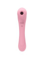 VIBRADOR Y SUCCIONADOR CLITORIS DAISY 10 MODOS ROSA DE LA MARCA FEMINTIMATE