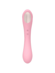 VIBRADOR Y SUCCIONADOR CLITORIS DAISY 10 MODOS ROSA DE LA MARCA FEMINTIMATE