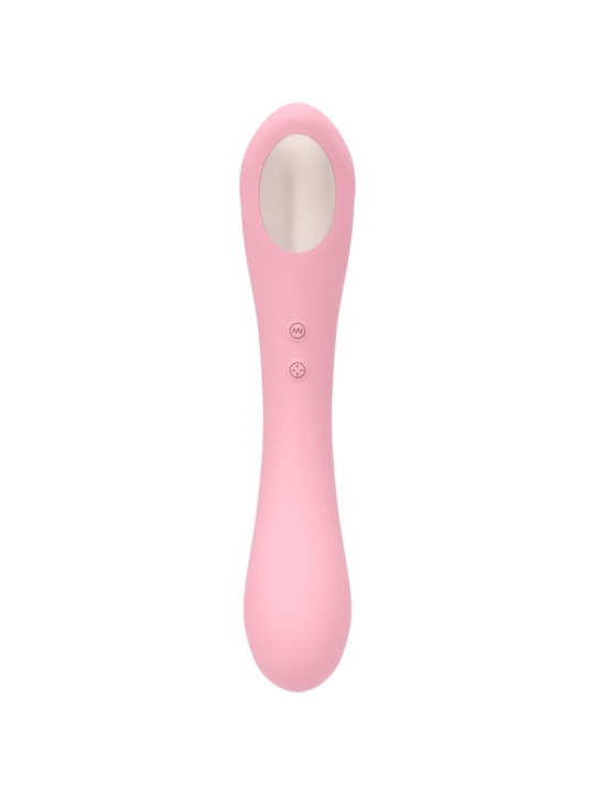 VIBRADOR Y SUCCIONADOR CLITORIS DAISY 10 MODOS ROSA DE LA MARCA FEMINTIMATE