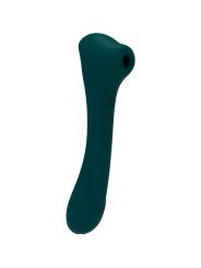 VIBRADOR SUCCIONADOR CLITORIS 10 FUNCIONES VERDE DE LA MARCA ALIVE
